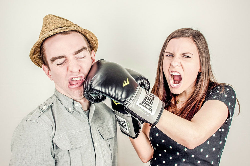 imagem fotografia de casais, boxe