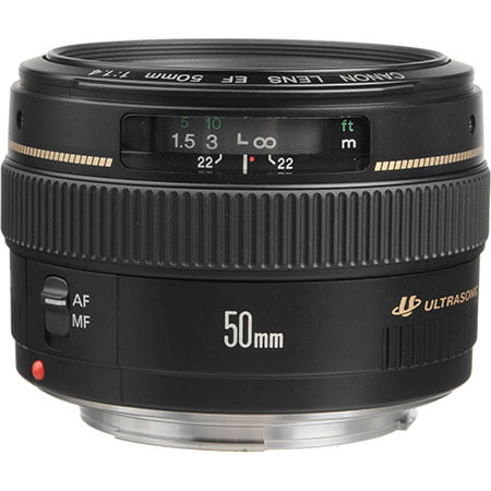 lente canon 50mm f/1.4 cinquentinha