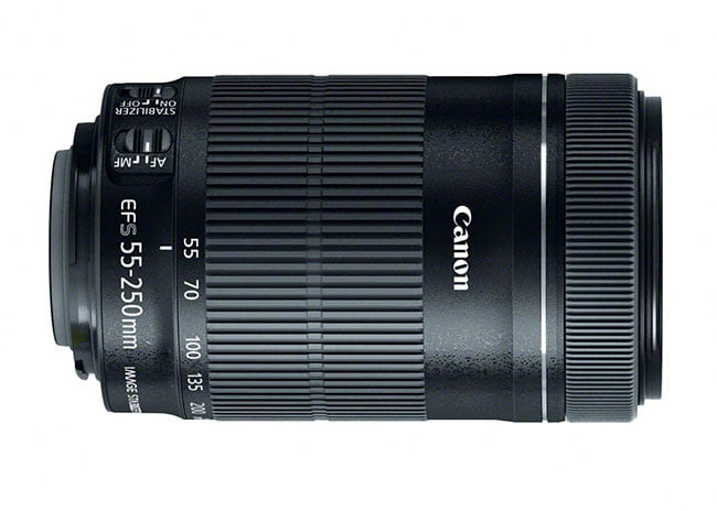 lente canon teleobjetiva 250mm f/4