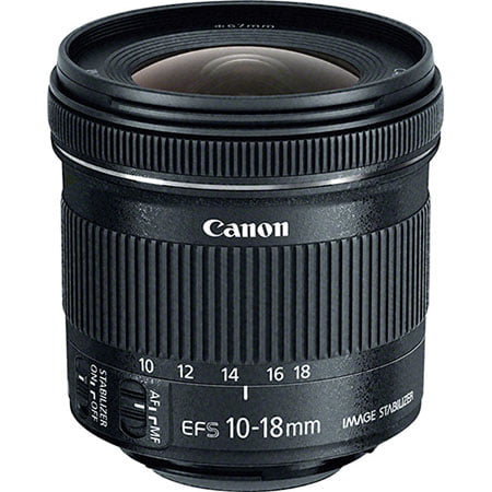 lente canon grande angular 10-18mm