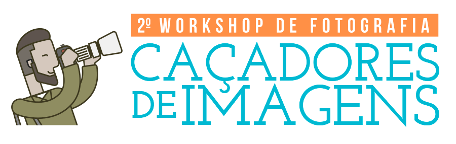 logo workshop de fotografia cacadores de imagens