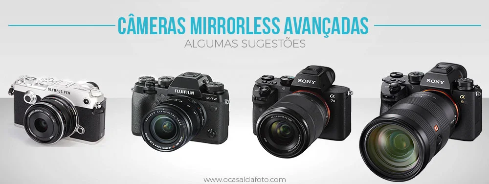 camera mirrorless avançada