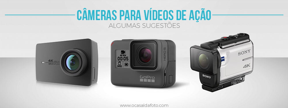 melhores cameras de ação