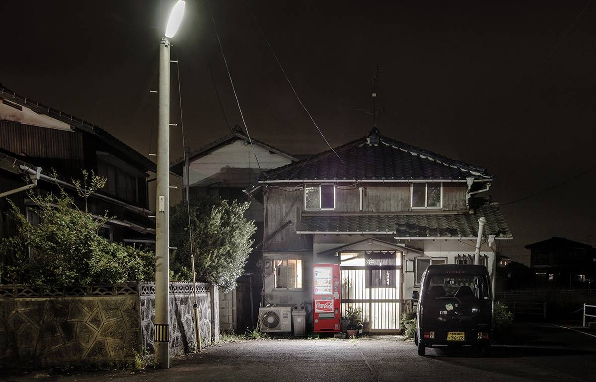 Eiji Ohashi, paisagens Japão Vending Machines