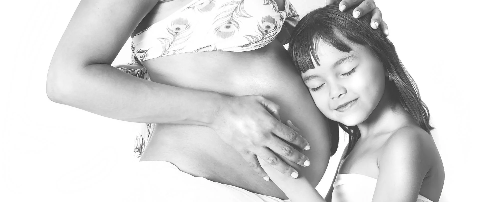 fotos de gestantes, pose, familia, criança