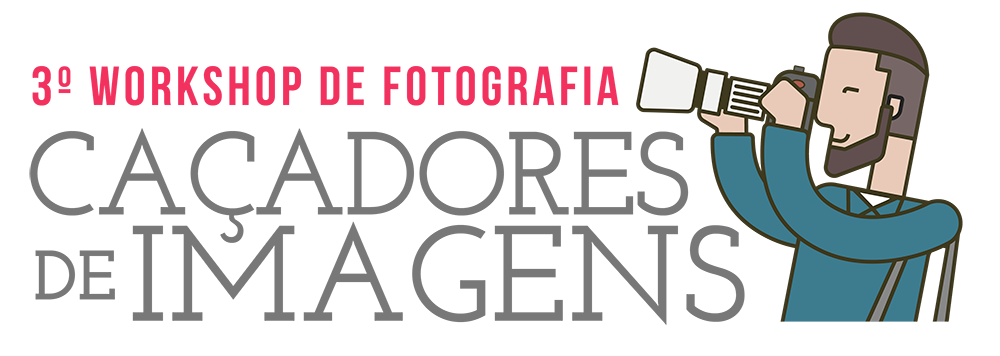 logo workshop de fotografia cacadores de imagens