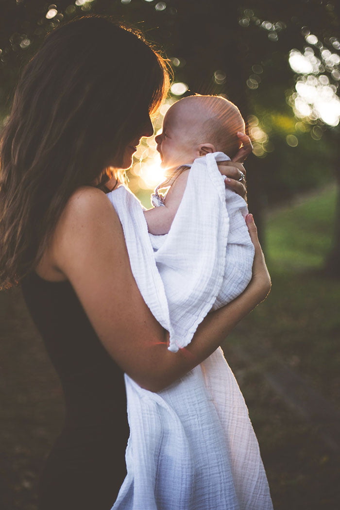 ensaio fotografico familia mãe e bebê