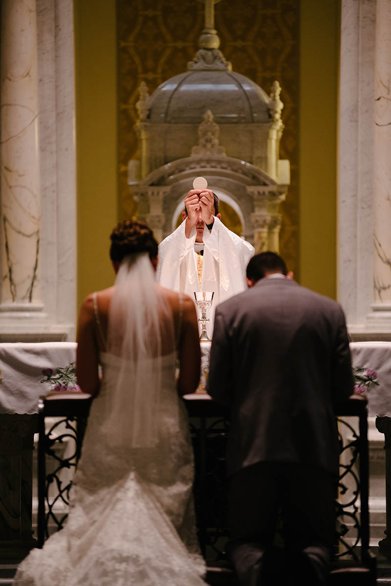 fotografia de casamento benção