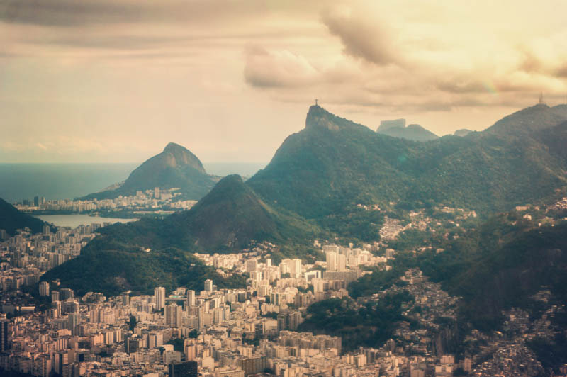 Fotografia de Viagem Rio de Janeiro Charles Torres Visao aérea Cristo Redentor