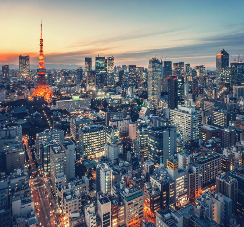 Fotografia de Viagem toquio Charles Torres Regra Tercos Torre Toquio