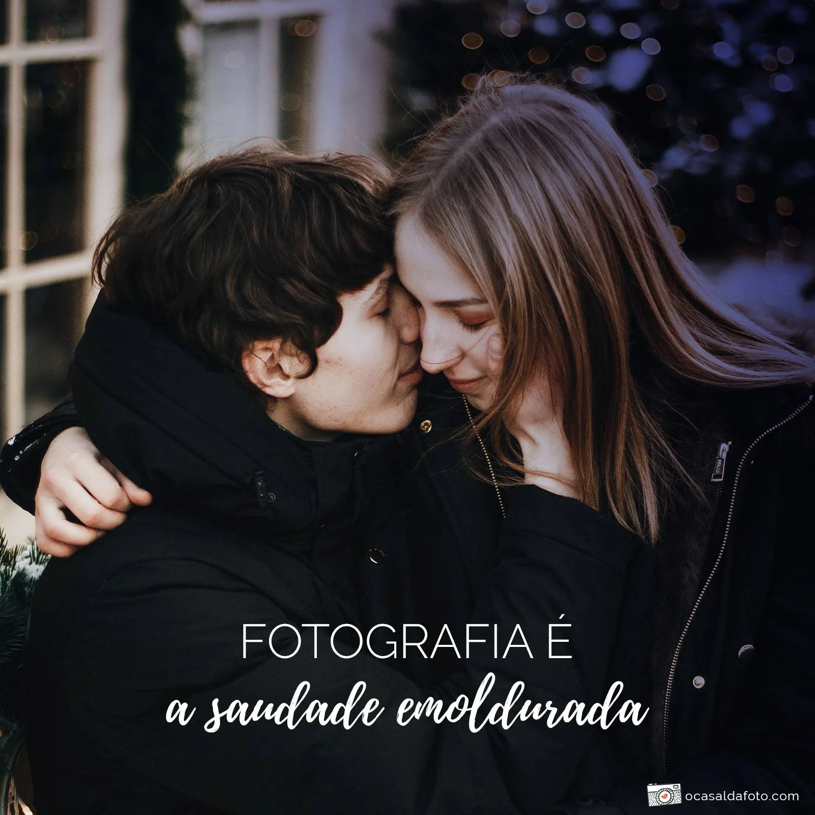 frases sobre fotografia - fotografia saudade emoldurada