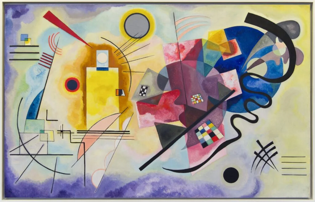 historia da arte Yellow Red Blue (1925) Wassily Kandinsky