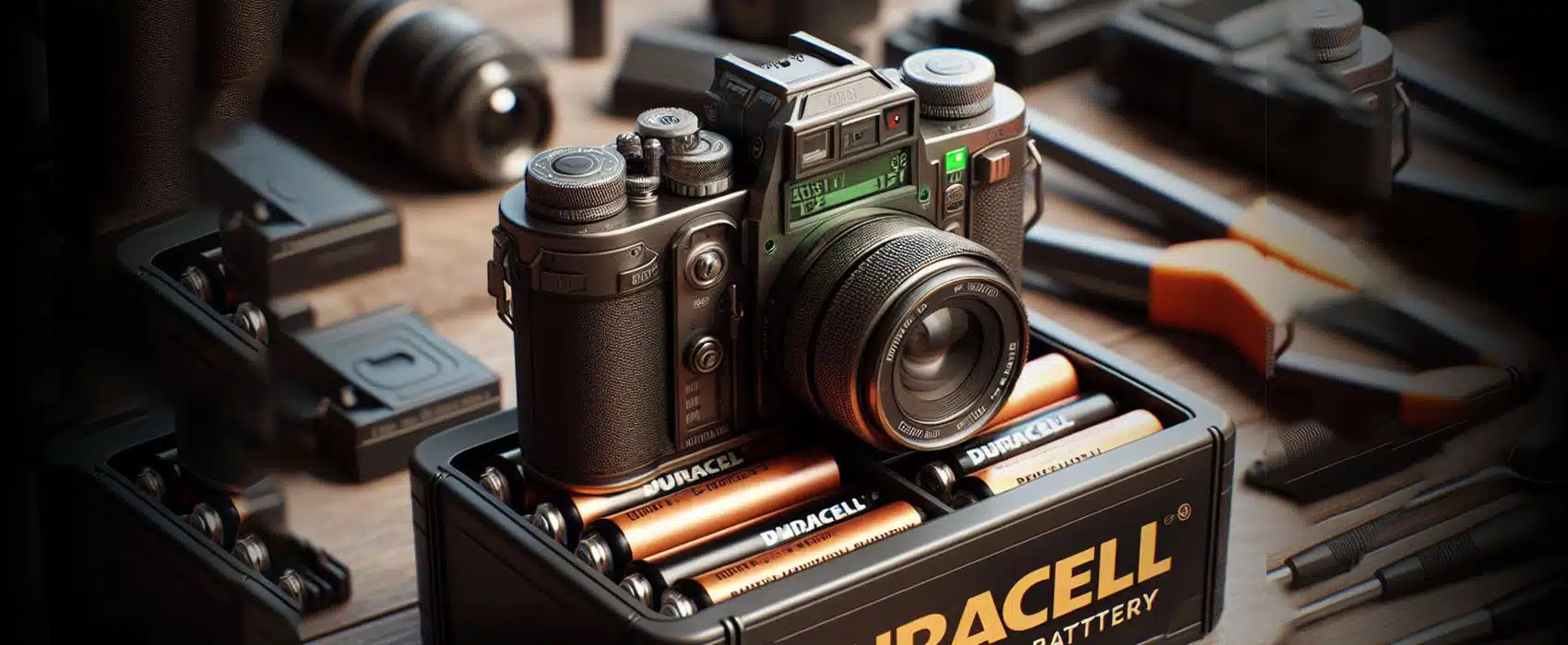 pilhas para cameras