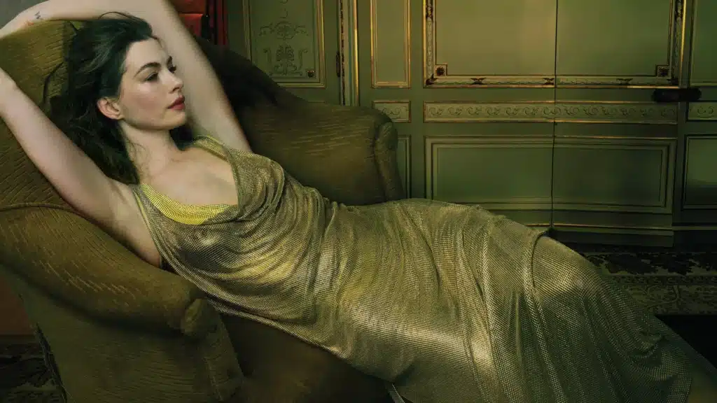 Fotos de Anne Hathaway por Annie Leibovitz para a Vogue