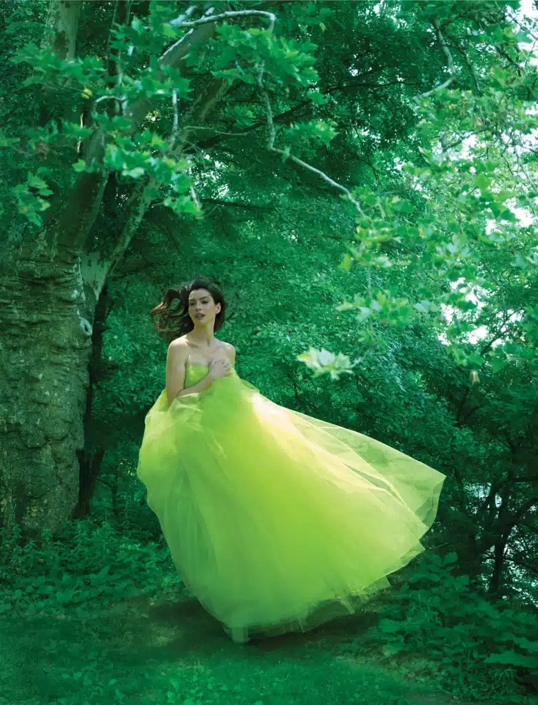 Fotos de Anne Hathaway por Annie Leibovitz para a Vogue